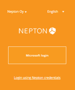 Login to Nepton – Nepton Support